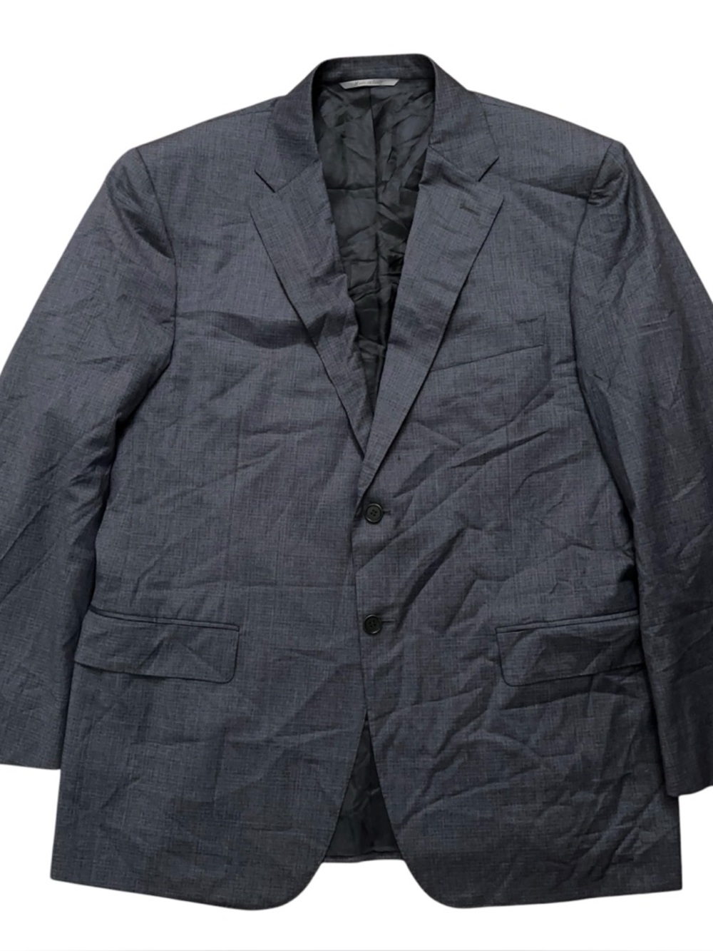 Canali Blazer Jacket Mens EU 54 US 44 Sports Coat Wool Constructured Italy Gray